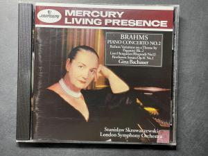 Mercury 《勃拉姆斯：第2号钢琴协奏曲，帕格尼尼主题变奏曲》 - 吉娜·巴考尔 CD圣经上榜