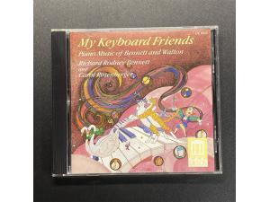 Delos《 贝内特、沃尔顿钢琴二重奏 My Keyboard Friends》 -  罗森贝格/罗德尼.贝内特钢琴二重奏
