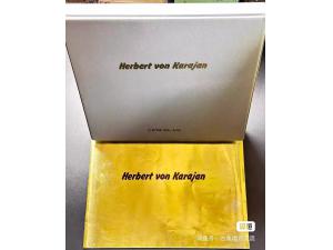 卡拉扬经典音乐限量版套装，日本版24k纯金CD