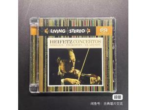 RCA SACD《西贝柳斯、普罗科菲耶夫、格拉祖诺夫：小提琴协奏曲》--海菲兹小提琴 