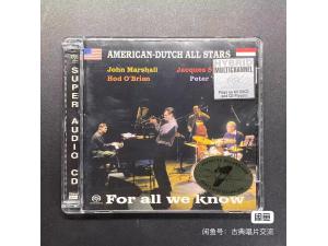 BLUE JACK 爵士名盘 SACD《美国全明星 For All We Know 》--马歇尔、奥布莱恩