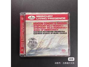 水星Mercury SACD《汉森：第1&2交响曲 民主之歌》--汉森指挥