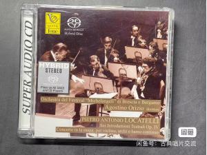 Fone SACD，戏剧前奏曲，由意大利高安哲奴室内乐团演绎意大利作曲家及小提琴家Pietro Antonio Locatelli的“戏剧前奏曲”六首，其空间感表现宏伟壮大，尽显最庄严华丽的气魄。