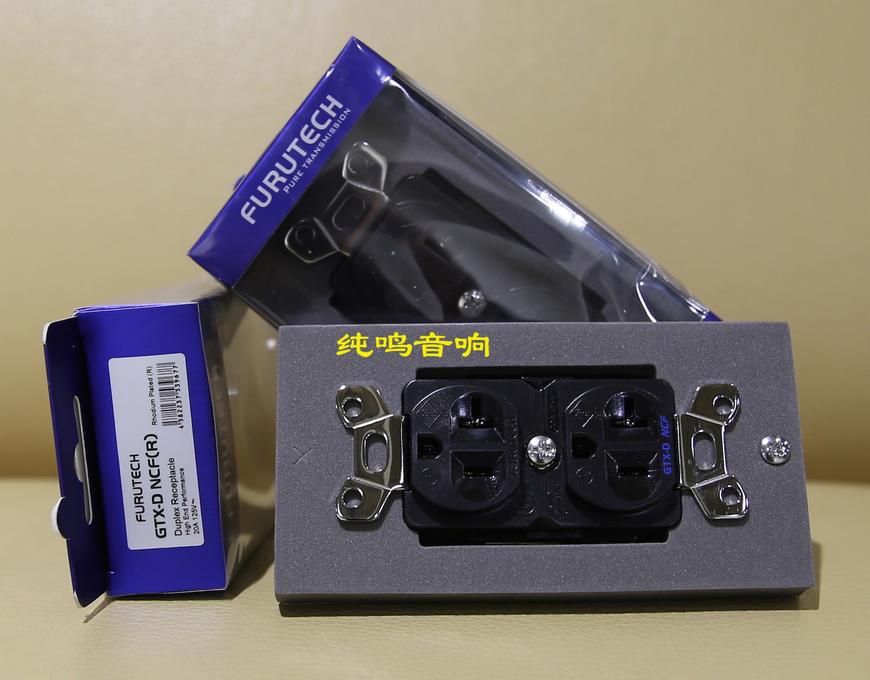 新款日本FURUTECH GTX-D古河镀铑新款旗舰墙插