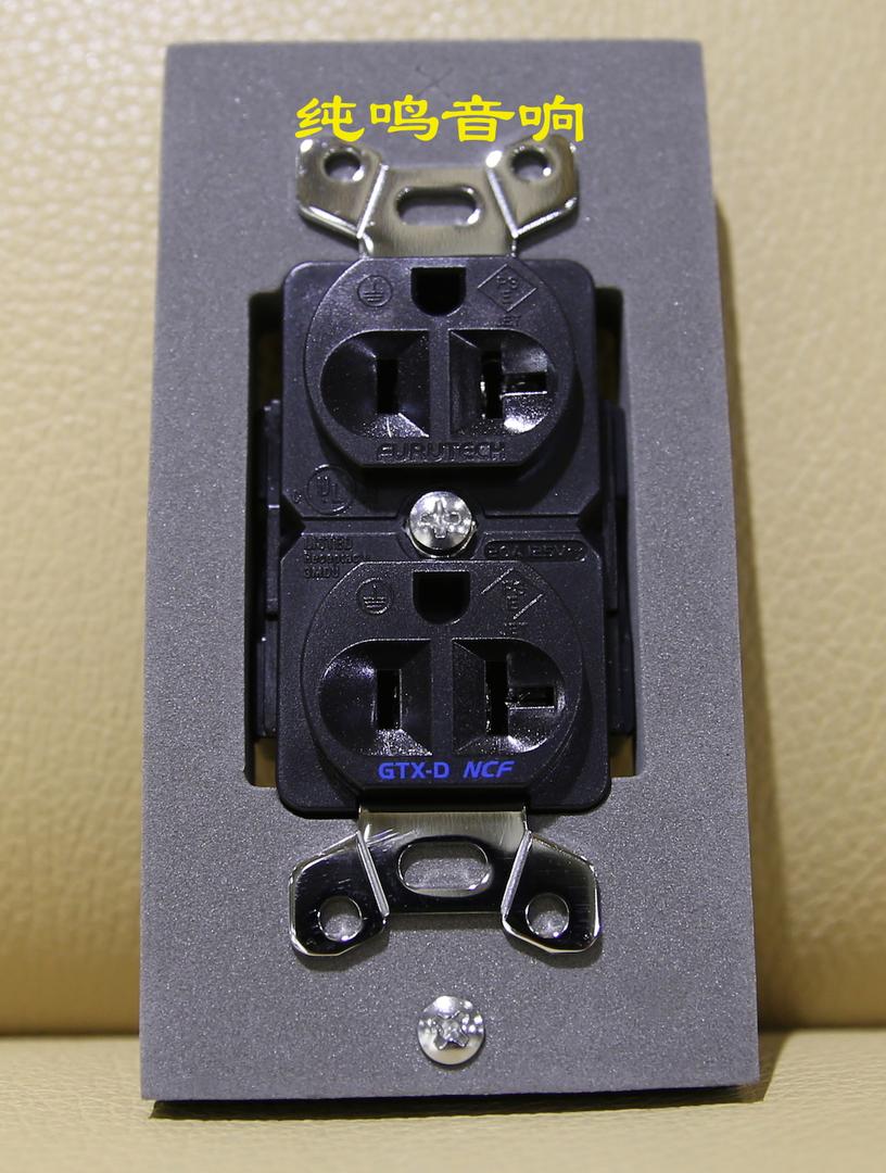 新款日本FURUTECH GTX-D古河镀铑新款旗舰墙插