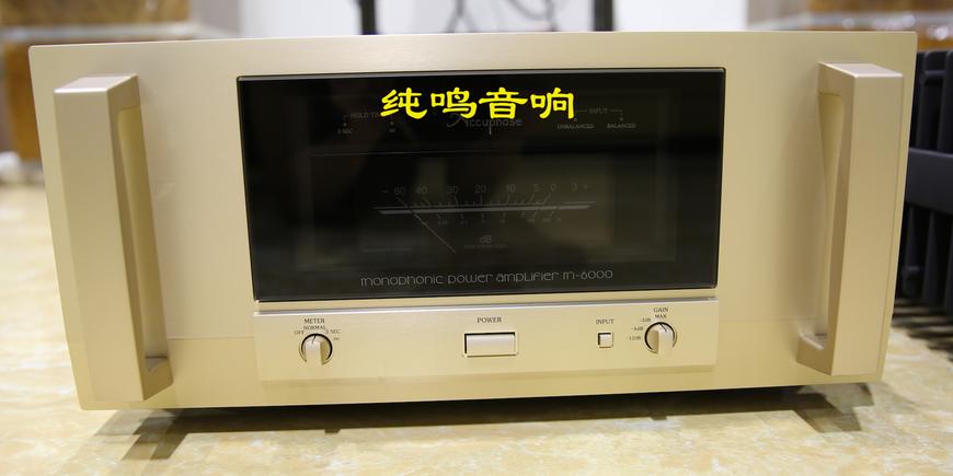 日本金嗓子 M-6000 单声道后级