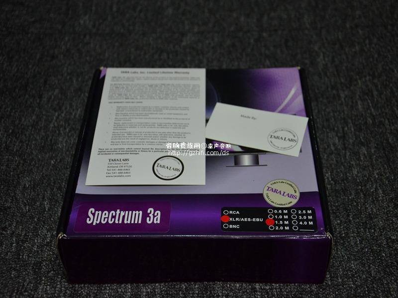 【已经售出】 美国 Tara Labs 超时空 Spectrum 3A RCA信号线 1.5米