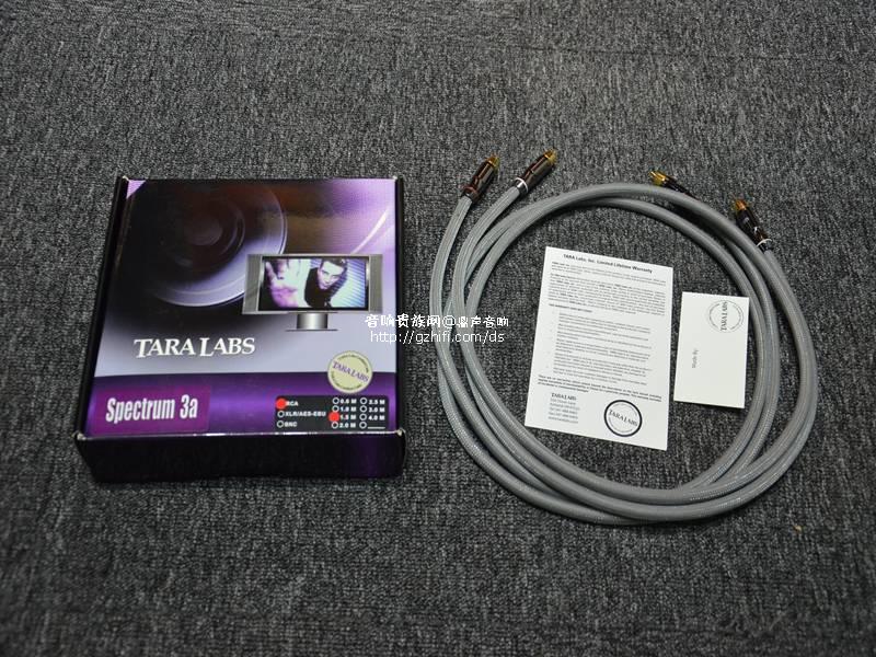 【已经售出】 美国 Tara Labs 超时空 Spectrum 3A RCA信号线 1.5米