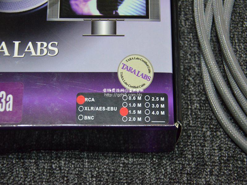 【已经售出】 美国 Tara Labs 超时空 Spectrum 3A RCA信号线 1.5米