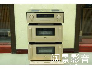 日本 金嗓子 Accuphase C-3850旗舰前级+A250 纯甲A类双单声道后级