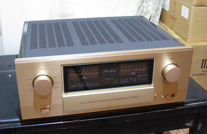 (已出)金嗓子E-600合并式功放(全新样品机)