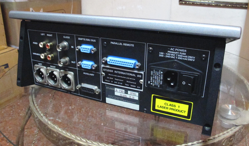 （已出）极品级StuderA730电台专业CD机