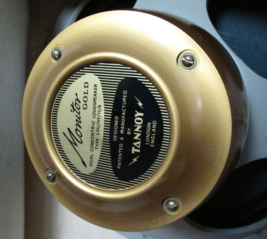 TANNOY MONITOR  GOLD金头15寸音箱
