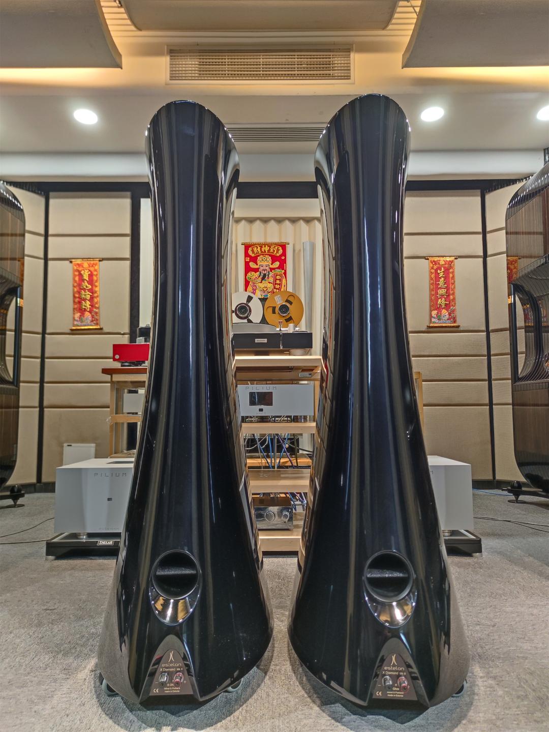 爱沙尼亚 Estelon 爱诗特浓 X DIAMOND MK II 落地箱(黑色熔岩高光漆)