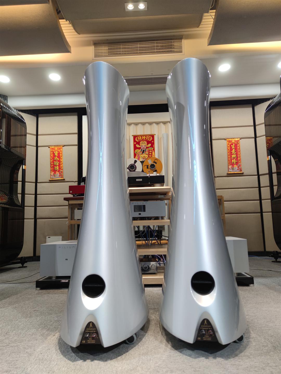 爱沙尼亚 Estelon 爱诗特浓 X DIAMOND MK II 落地箱 (银色纯铝高光漆)