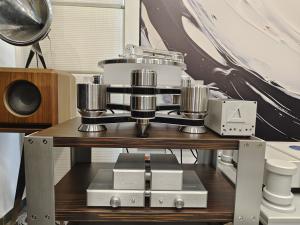德国Clearaudio清澈 Master Reference 大师参考黑胶机 +Goldfinger 金手指唱头+Balanced Reference 参考唱放