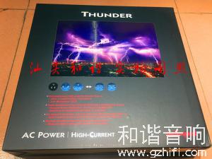 美国 Audioquest线圣 AQ Thunder 雷暴 电源线