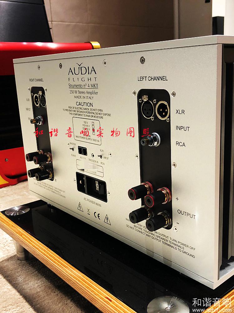 意大利Audia Flight歌匠Strumento No4 MK2立体声全平衡后级功放