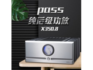 美国原装 pass Labs 柏思 X350.8 后级大功率功放机家用发烧音响