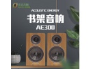 英国/AE 300书架箱 胡桃木色 书架家用木质 原产hifi发烧音箱