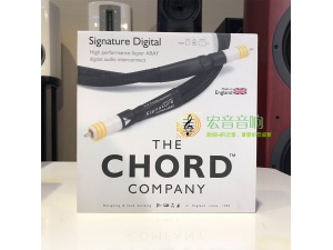 英国Chord 和弦 Signature Digital 签名版 数码同轴线 RCA音频线