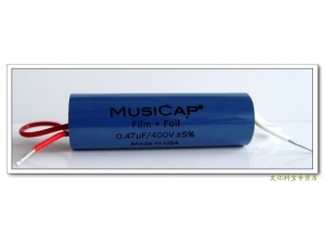 MusiCap 圆形，臥式，信号交连用电容