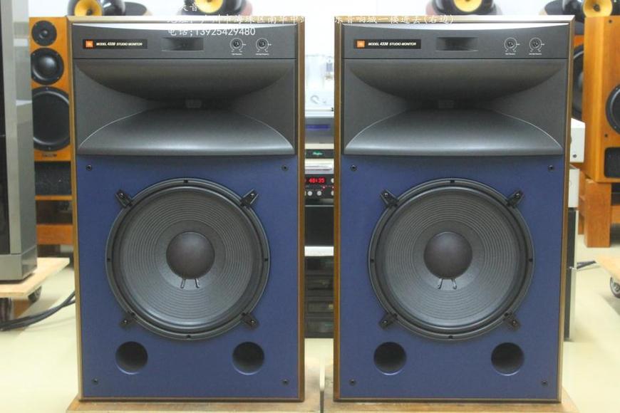 JBL4338十五寸监听音箱!美国版本;非墨西哥代工;九成新;