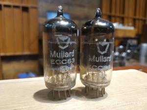 英国 大盾MULLARD ECC83/12ax7 一对