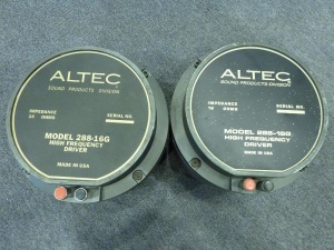 经典ALTEC顶级中高音288-16G单元