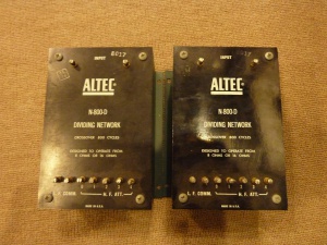 ALTEC早期N-800-D旗舰820专用分频器