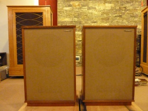 最早期TANNOY Lancaster monitor gold 金天朗15寸音箱 完美成色