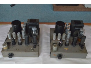 早期RCA BA-4C录音室监听双单声道合拼功放。已出