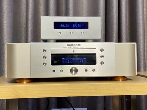 马兰士 Marantz SA-7S1 旗舰CD/Sacd 机+ Jays Audio 铷原子时钟