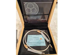 美国Nordost/音乐丝带Valhalla2 瓦哈拉2 RCA同轴线数码线75欧BNC时钟线1.25米
