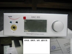 Weiss DAC202最新款