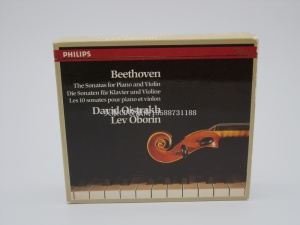 A6708 PHILIPS 大卫 奥柏林 贝多芬十部小提琴钢琴协奏曲 4CD