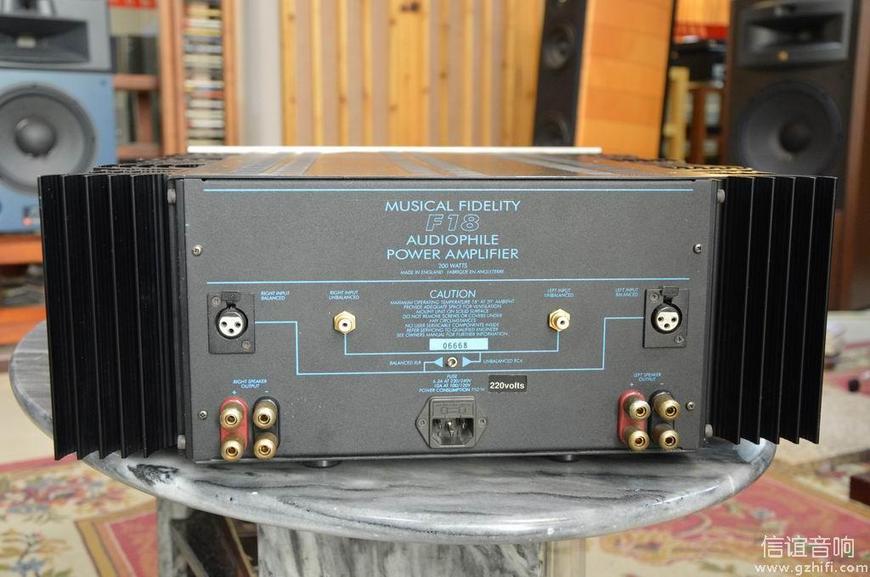 音乐传真 Musical Fidelity F22+F18 纯甲类后