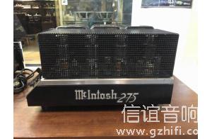 经典铭器旧装搭棚Mcintosh麦景图MC275胆后级