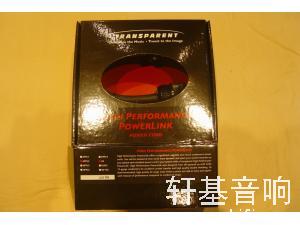 美国 TRANSPARENT(天仙配) HIGH PERFORMANCE POWERLINK POWER CORD 电源线