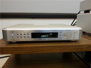 现货 山灵高清7.1声道AV解码器 AV1.2高清前级解码器 