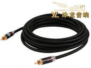 德国蟒蛇 JIB HC-001 高级HiFi信号线 音频线 1对1RCA 莲花同轴线