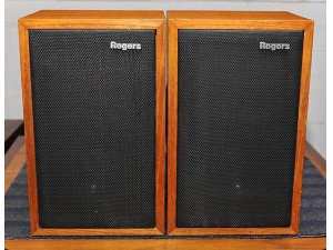 (已售出）英国BBC监听铭器ROGERS乐爵士LS3/5A 15欧音箱一对