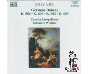 MOZART: German Dances /莫扎特：日耳曼舞曲集(企鹅三星带花) .550412