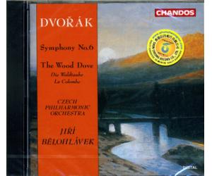 德沃夏克 第六交响曲 野鸽 1CD 企鹅三星名盘 CHAN9170