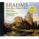Brahms Piano Music Ronan O Hora RRC1302