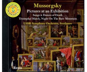 MUSSORGSKY Pictures at an Exhibition  RRC1352