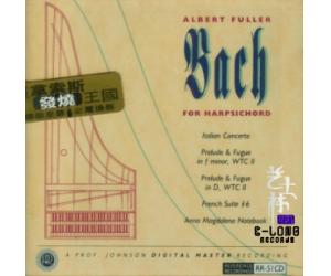 Alert fuller.Bach for Harpsichord 巴赫大键琴音乐 RR-51CD