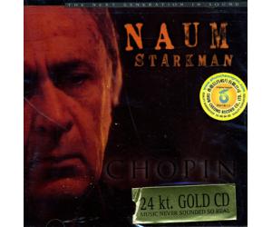 Chopin Naum Starkman 斯塔曼 演奏肖邦钢琴曲 24K金碟  PMG2010-2