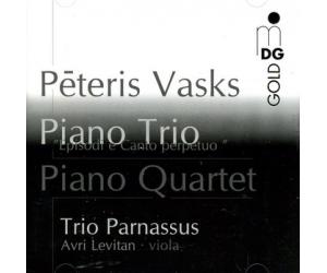 Vasks Piano Trio Piano Quartet 琴键余韵  MDG3031513-2