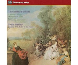 The Academy In Concert Albinoni Mendelssohn Bach Mozart-Sir Neville Marriner 180克LP黑胶  HIQLP034
